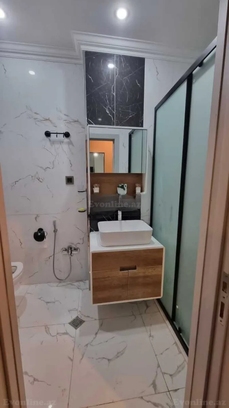 Kirayə verilir 2 otaqlı Mənzil Yeni tikili 60 m² Memar Əcəmi m. - şəkil 7