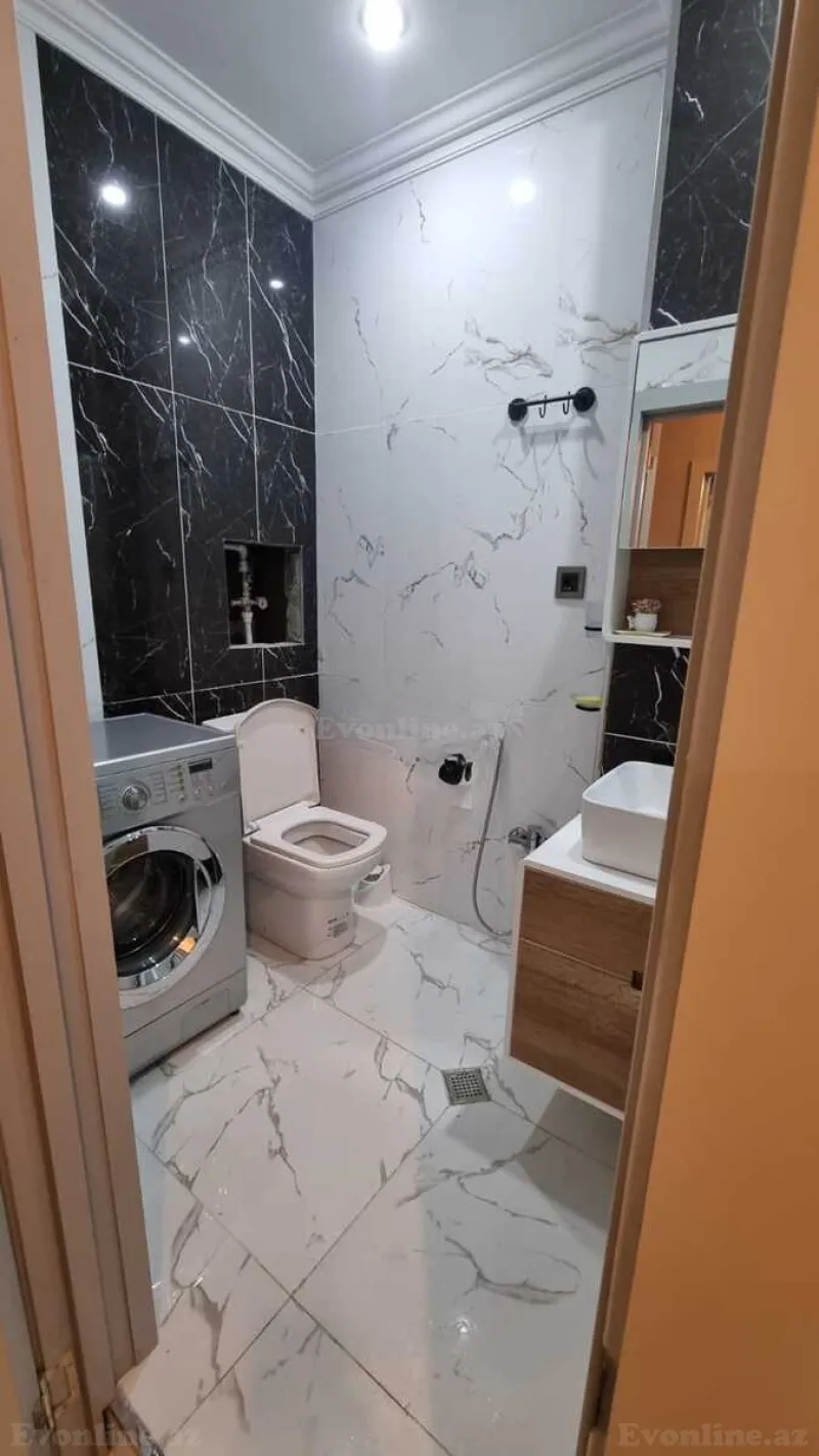 Kirayə verilir 2 otaqlı Mənzil Yeni tikili 60 m² Memar Əcəmi m. - şəkil 8
