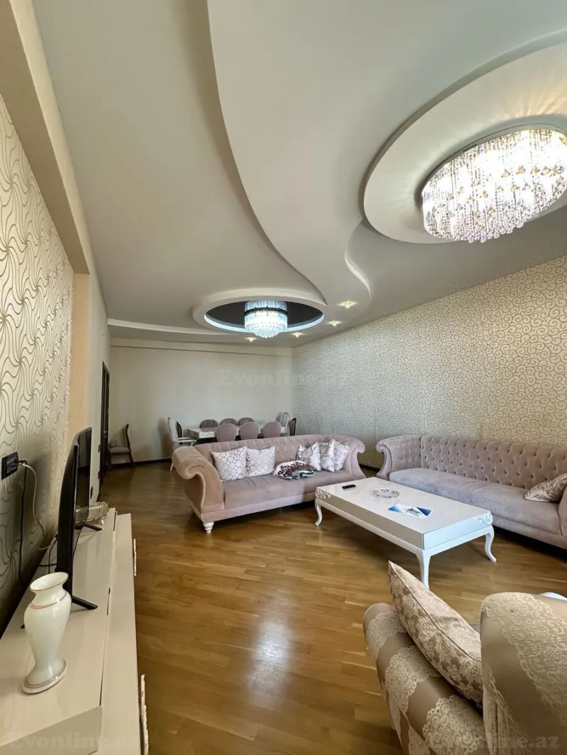 Satılır 4 otaqlı Mənzil Yeni tikili 220 m² Elmlər Akademiyası m. - şəkil 2