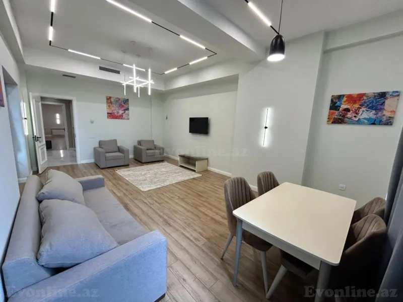 2 otaqlı Mənzil 100 m² Elmlər Akademiyası m. Kirayə verilir