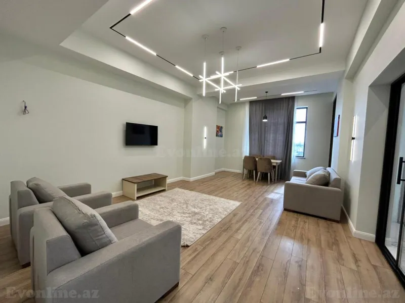 Kirayə verilir 2 otaqlı Mənzil Yeni tikili 100 m² Elmlər Akademiyası m. - şəkil 3