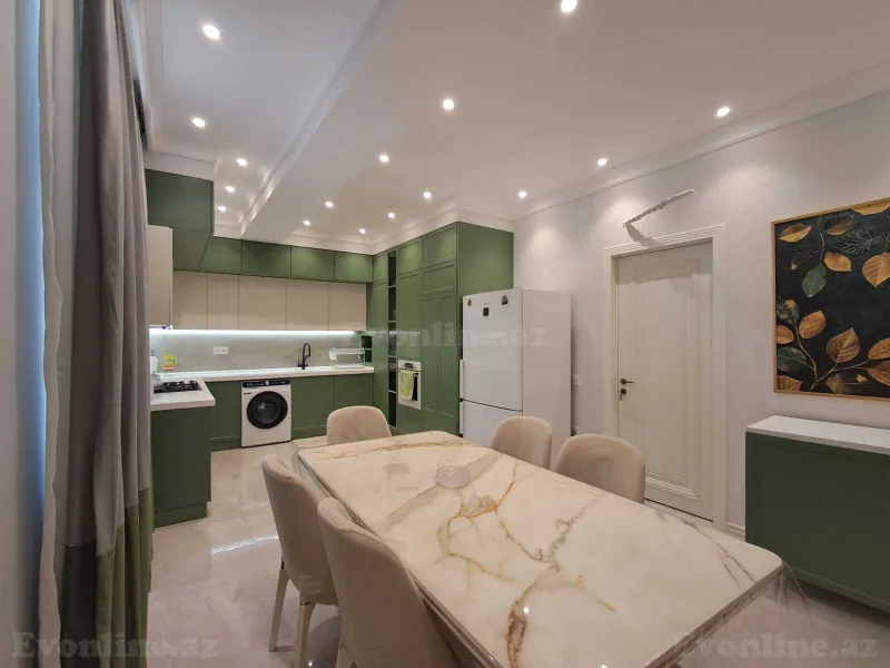 Satılır 3 otaqlı Mənzil Yeni tikili 137 m² Gənclik m. - şəkil 4