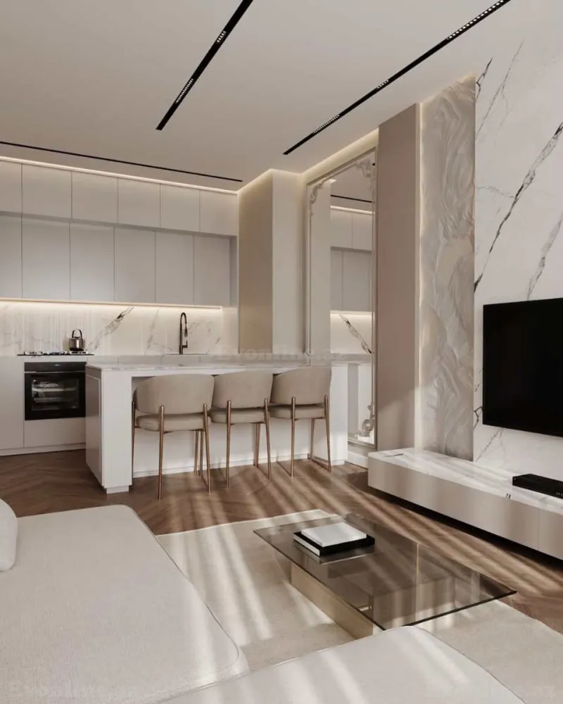 Satılır 2 otaqlı Mənzil Yeni tikili 76 m² Xətai m. - şəkil 3
