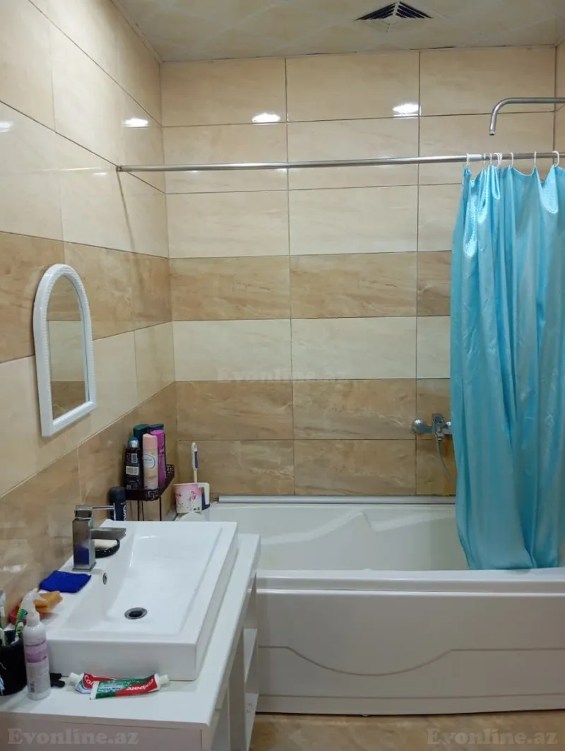 Kirayə verilir 3 otaqlı Mənzil Yeni tikili 93 m² Həzi Aslanov m. - şəkil 19