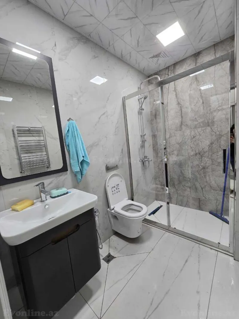 Kirayə verilir 2 otaqlı Mənzil Yeni tikili 80 m² Memar Əcəmi m. - şəkil 11