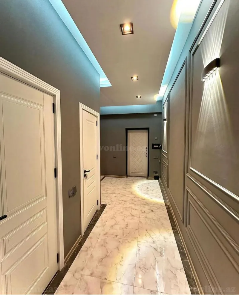 Satılır 2 otaqlı Mənzil Yeni tikili 90 m² İnşaatçılar m. - şəkil 3