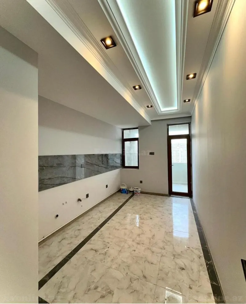 Satılır 2 otaqlı Mənzil Yeni tikili 90 m² İnşaatçılar m. - şəkil 7