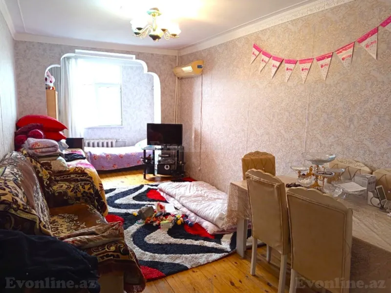 2 otaqlı Mənzil 60 m² Əhmədli Satılır