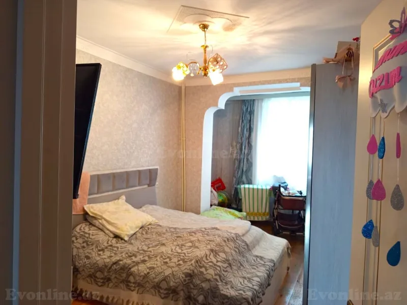 Satılır 2 otaqlı Mənzil Köhnə tikili 60 m² Əhmədli - şəkil 2