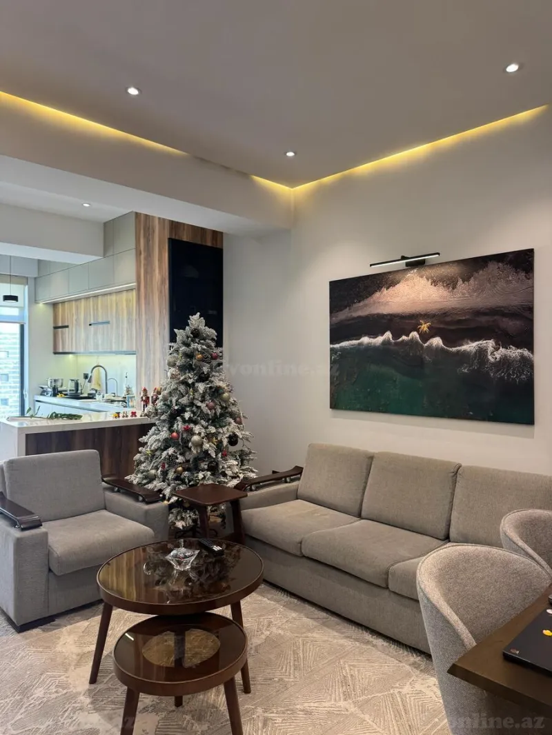Kirayə verilir 2 otaqlı Mənzil Yeni tikili 85 m² Xətai m. - şəkil 7