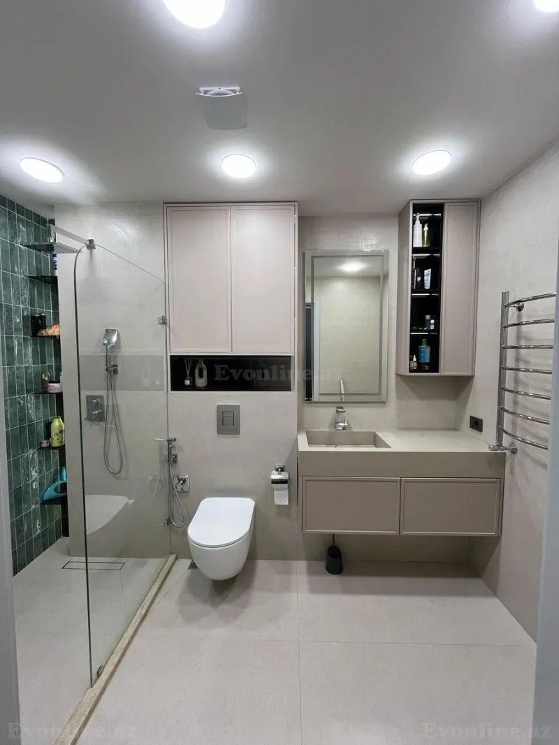 Kirayə verilir 2 otaqlı Mənzil Yeni tikili 85 m² Xətai m. - şəkil 15