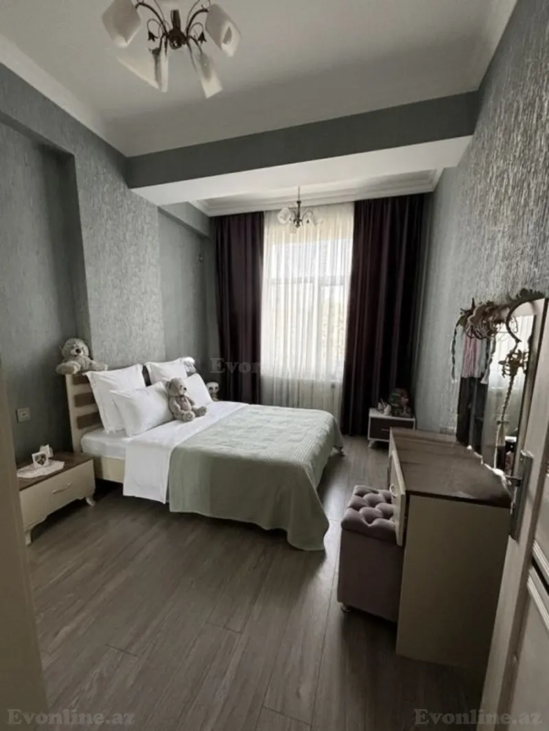 Satılır 3 otaqlı Mənzil Yeni tikili 90 m² Qara Qarayev m. - şəkil 3