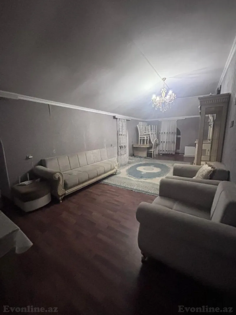 Kirayə verilir 3 otaqlı Mənzil Yeni tikili 135 m² İnşaatçılar m. - şəkil 3