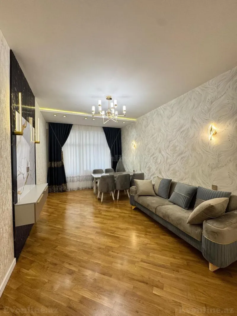 Satılır 2 otaqlı Mənzil Yeni tikili 90 m² Həzi Aslanov m. - şəkil 8