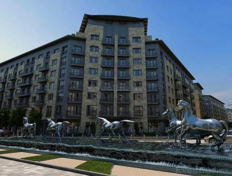 Satılır 1 otaqlı Mənzil Yeni tikili 47 m² Ağ şəhər - şəkil 3