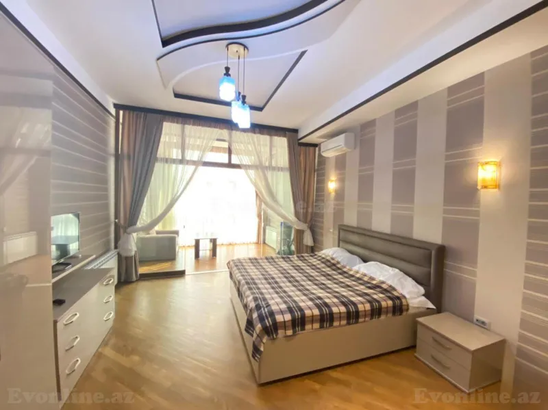 Kirayə verilir 2 otaqlı Mənzil Yeni tikili 100 m² Səbail r. - şəkil 13