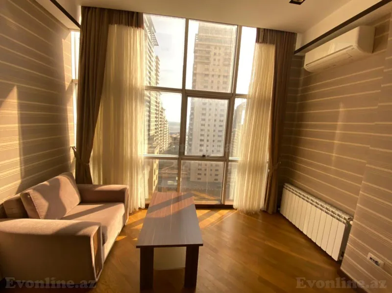 Kirayə verilir 2 otaqlı Mənzil Yeni tikili 100 m² Səbail r. - şəkil 16