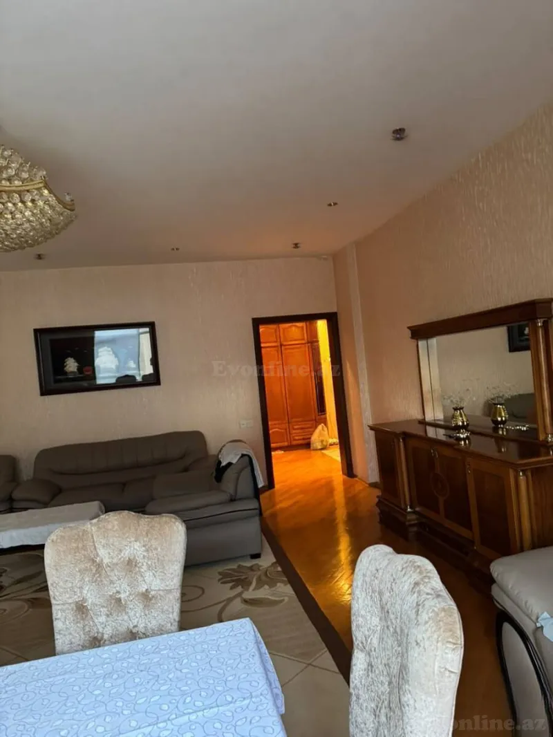 Kirayə verilir 3 otaqlı Mənzil Yeni tikili 140 m² Nizami m. - şəkil 3