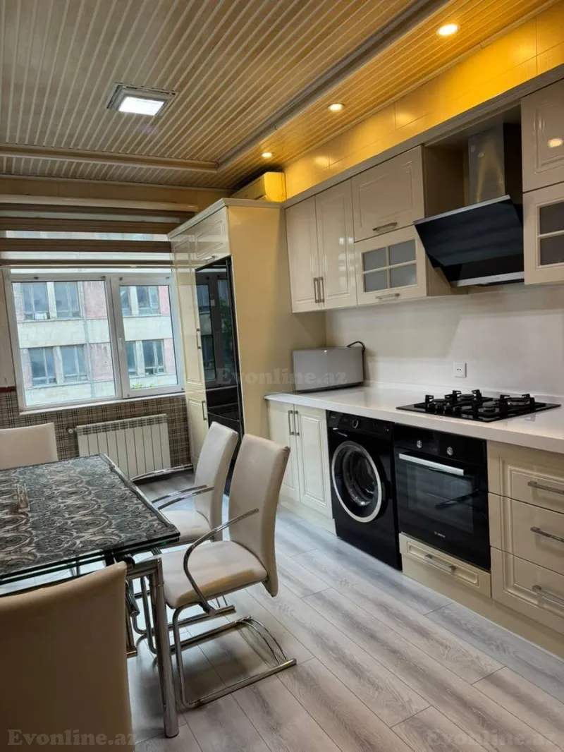 Kirayə verilir 3 otaqlı Mənzil Yeni tikili 140 m² Nizami m. - şəkil 9