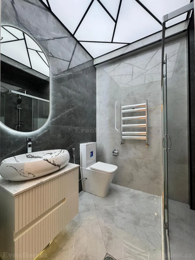 Kirayə verilir 2 otaqlı Mənzil Yeni tikili 55 m² Həzi Aslanov m. - şəkil 12