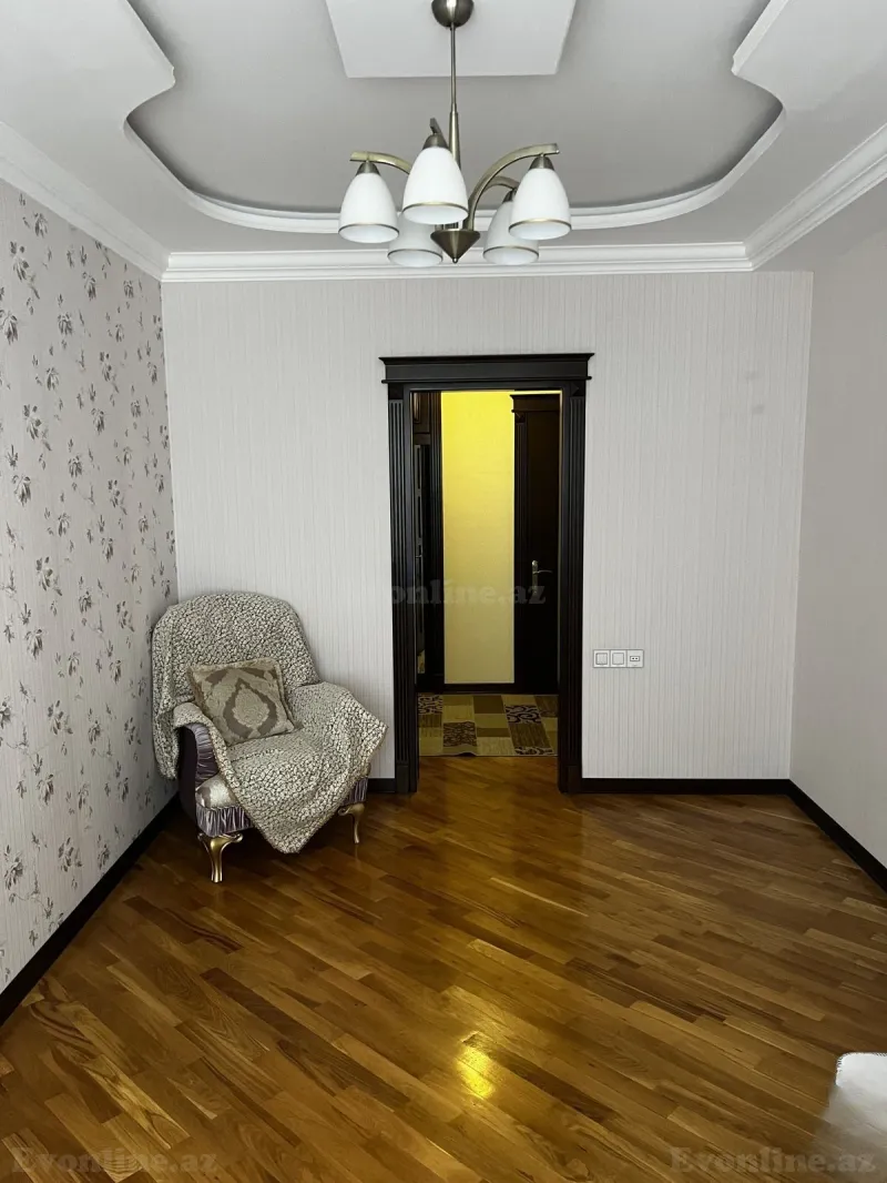 Kirayə verilir 3 otaqlı Mənzil Yeni tikili 128 m² Qara Qarayev m. - şəkil 3