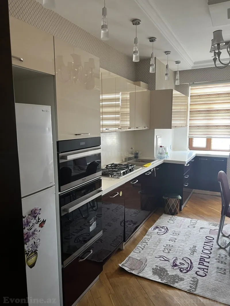 Kirayə verilir 3 otaqlı Mənzil Yeni tikili 128 m² Qara Qarayev m. - şəkil 10