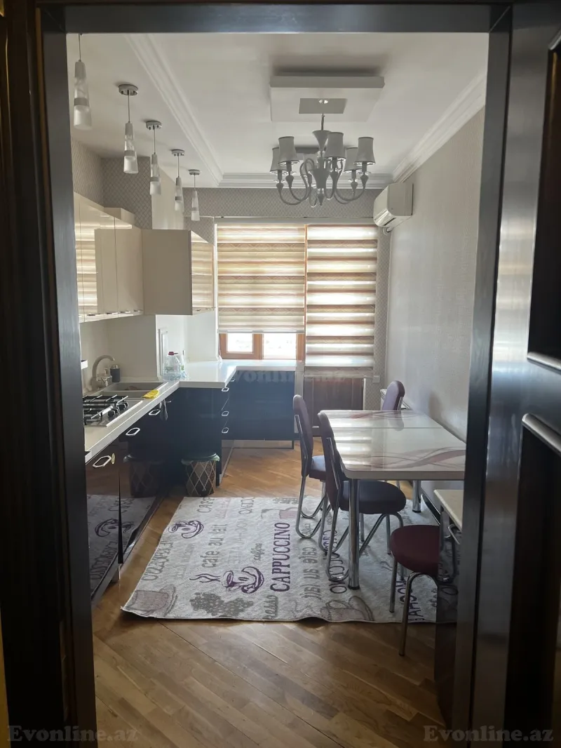 Kirayə verilir 3 otaqlı Mənzil Yeni tikili 128 m² Qara Qarayev m. - şəkil 11