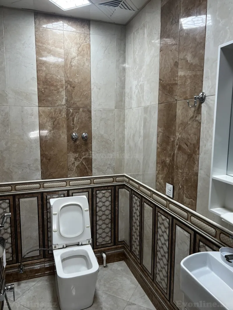 Kirayə verilir 3 otaqlı Mənzil Yeni tikili 128 m² Qara Qarayev m. - şəkil 12