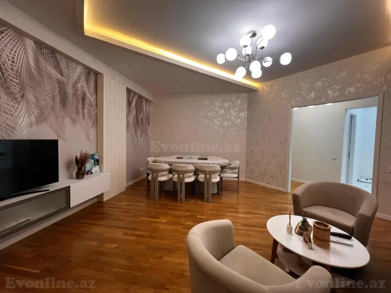 Satılır 2 otaqlı Mənzil Yeni tikili 88 m² Elmlər Akademiyası m. - şəkil 3