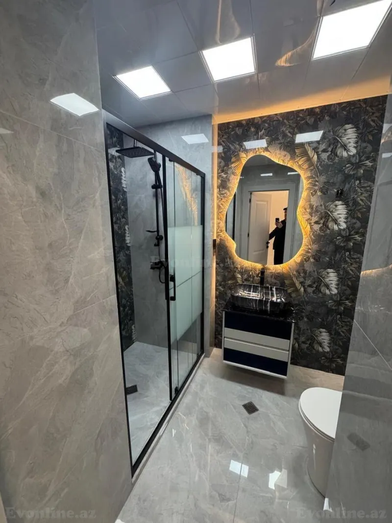 Satılır 2 otaqlı Mənzil Yeni tikili 83 m² Həzi Aslanov m. - şəkil 3