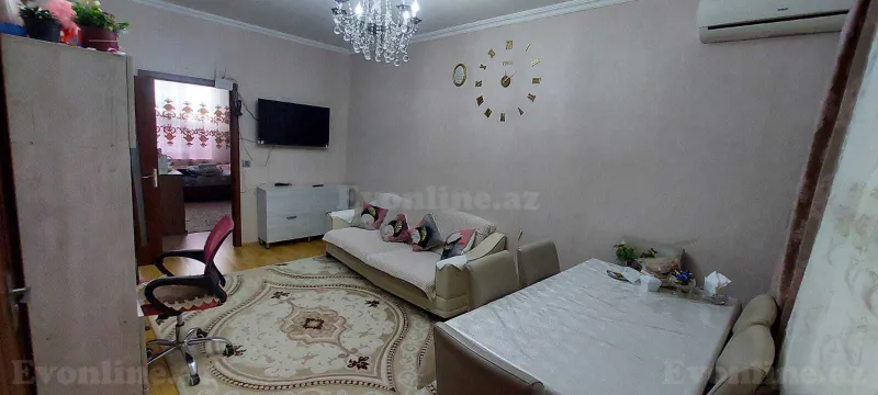 Satılır 3 otaqlı Mənzil Köhnə tikili 55 m² Memar Əcəmi m.