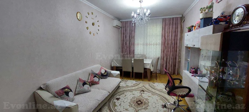 Satılır 3 otaqlı Mənzil Köhnə tikili 55 m² Memar Əcəmi m. - şəkil 2