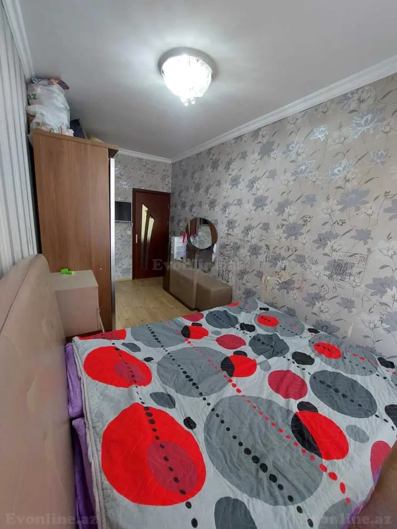 Satılır 3 otaqlı Mənzil Köhnə tikili 55 m² Memar Əcəmi m. - şəkil 3