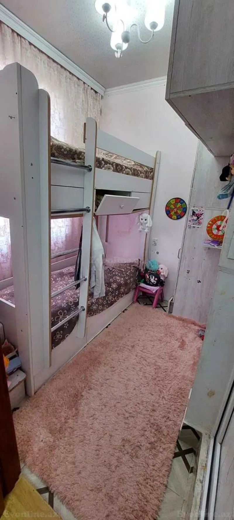 Satılır 3 otaqlı Mənzil Köhnə tikili 55 m² Memar Əcəmi m. - şəkil 6