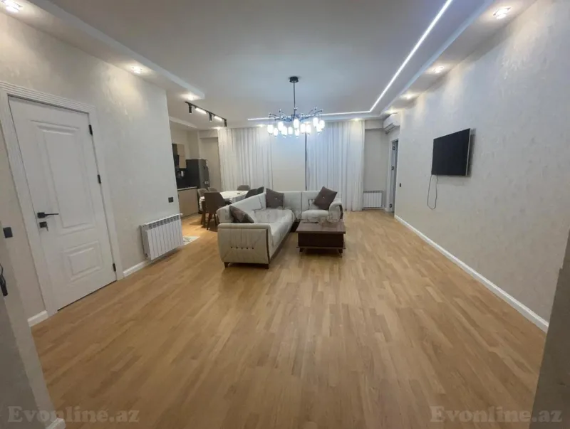 Kirayə verilir 3 otaqlı Mənzil Yeni tikili 110 m² 8 Noyabr m. - şəkil 2