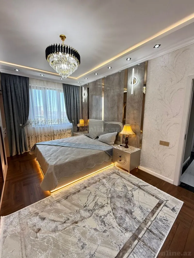 Satılır 3 otaqlı Mənzil Yeni tikili 96 m² Əhmədli m. - şəkil 2