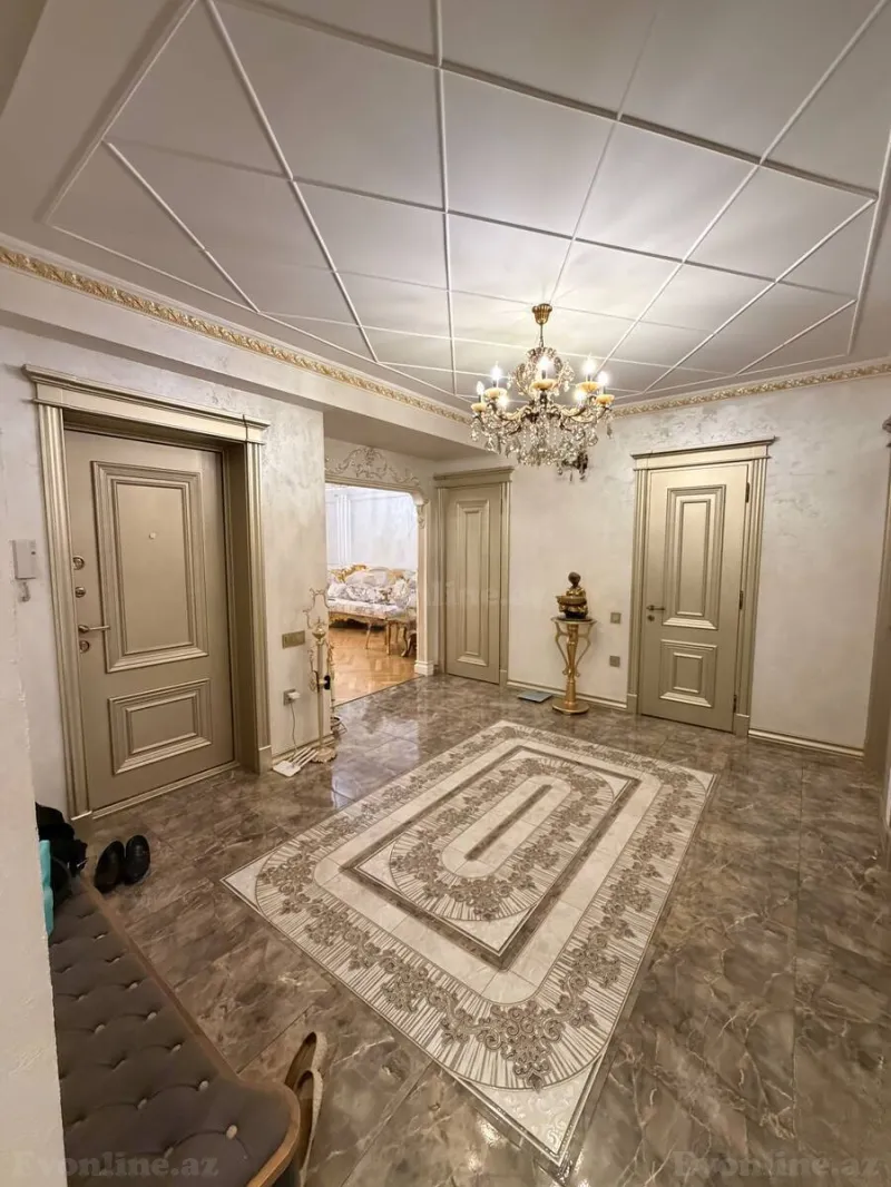 Satılır 4 otaqlı Mənzil Yeni tikili 155 m² İnşaatçılar m. - şəkil 2