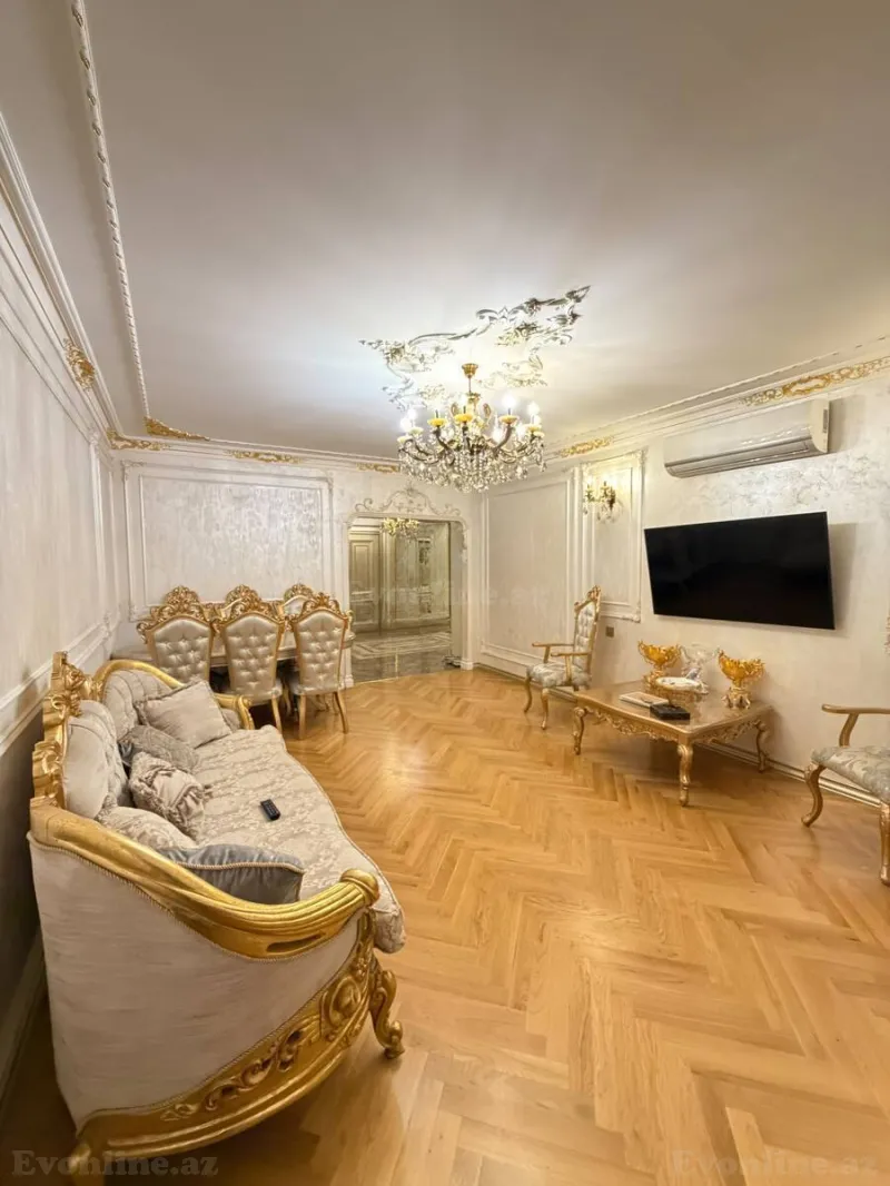 Satılır 4 otaqlı Mənzil Yeni tikili 155 m² İnşaatçılar m. - şəkil 7