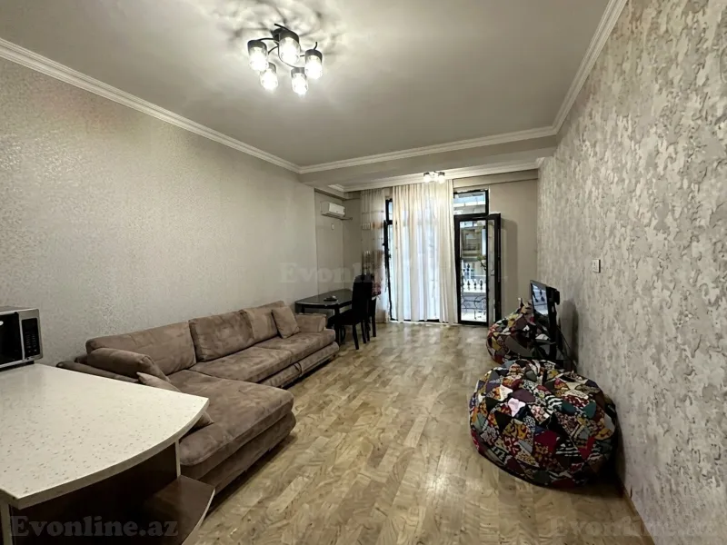 Satılır 2 otaqlı Mənzil Yeni tikili 57 m² Səbail r. - şəkil 2