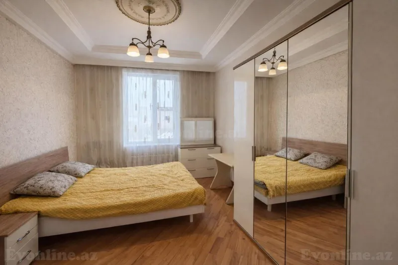 Satılır 3 otaqlı Mənzil Yeni tikili 105 m² İnşaatçılar m. - şəkil 5