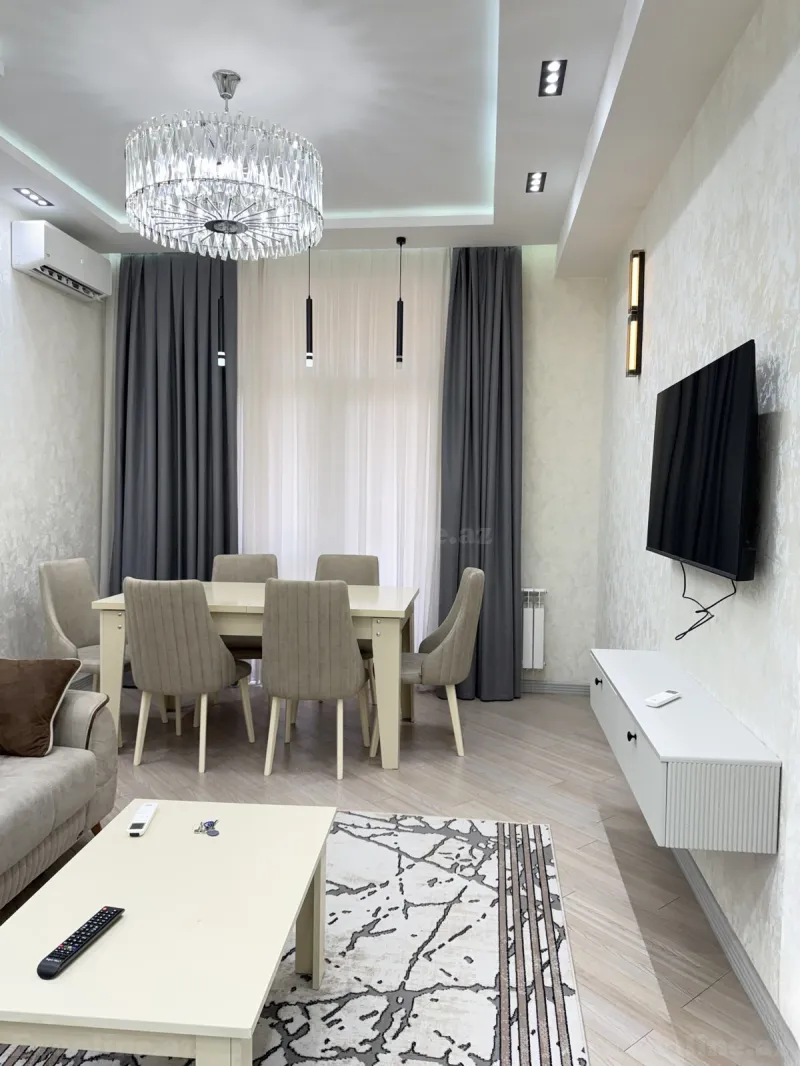 Kirayə verilir 3 otaqlı Mənzil Yeni tikili 115 m² 8 Noyabr m. - şəkil 12