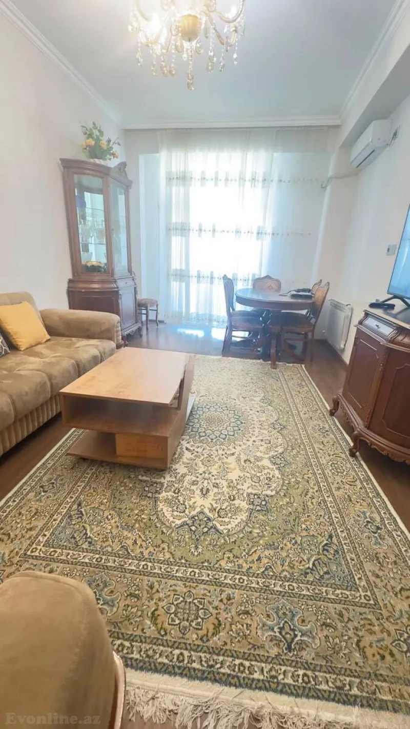 Kirayə verilir 4 otaqlı Mənzil Yeni tikili 100 m² İnşaatçılar m. - şəkil 2