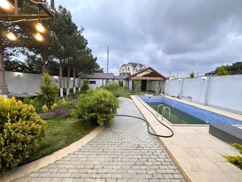 Kirayə verilir 5 otaqlı Həyət evi 400 m² Xəzər r. - şəkil 4