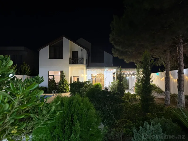 Kirayə verilir 5 otaqlı Həyət evi 400 m² Xəzər r. - şəkil 5
