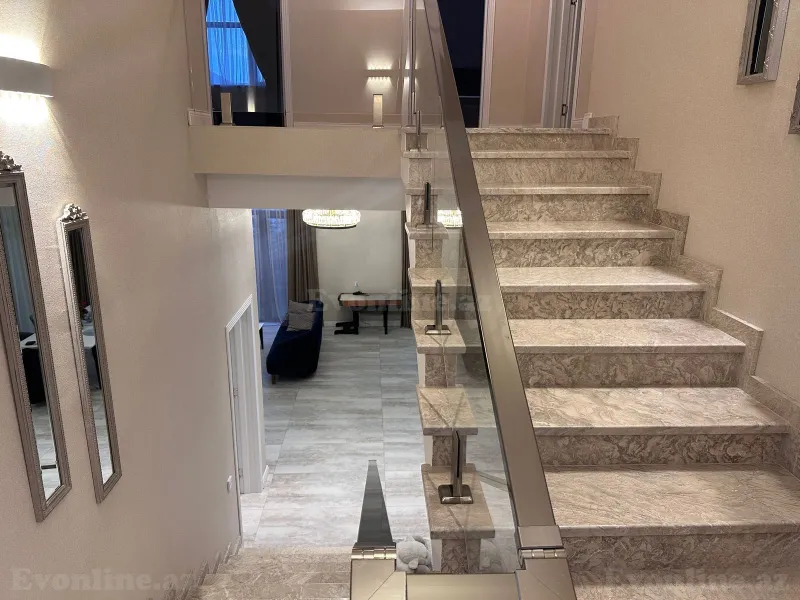 Kirayə verilir 5 otaqlı Həyət evi 400 m² Xəzər r. - şəkil 7