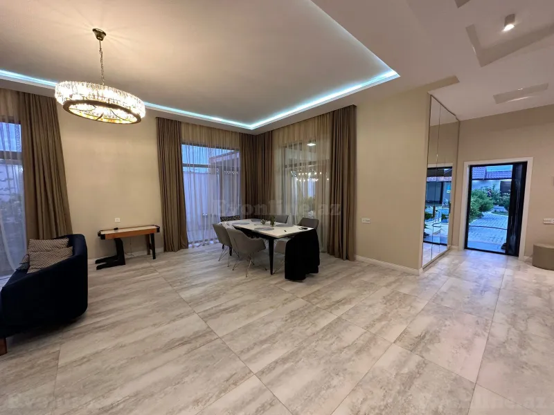 Kirayə verilir 5 otaqlı Həyət evi 400 m² Xəzər r. - şəkil 8
