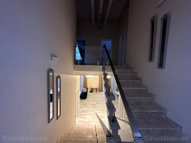 Kirayə verilir 5 otaqlı Həyət evi 400 m² Xəzər r. - şəkil 12