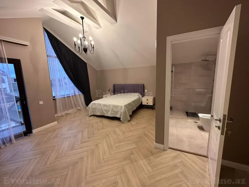 Kirayə verilir 5 otaqlı Həyət evi 400 m² Xəzər r. - şəkil 13