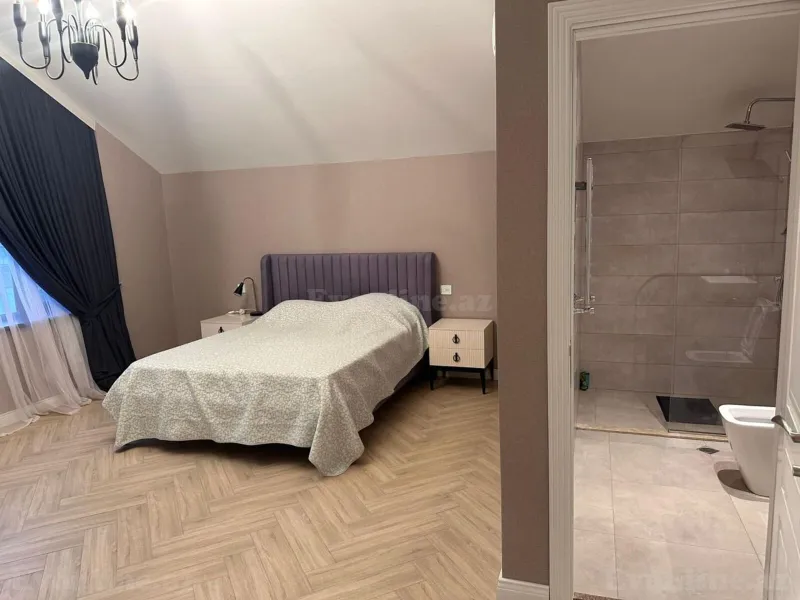 Kirayə verilir 5 otaqlı Həyət evi 400 m² Xəzər r. - şəkil 14