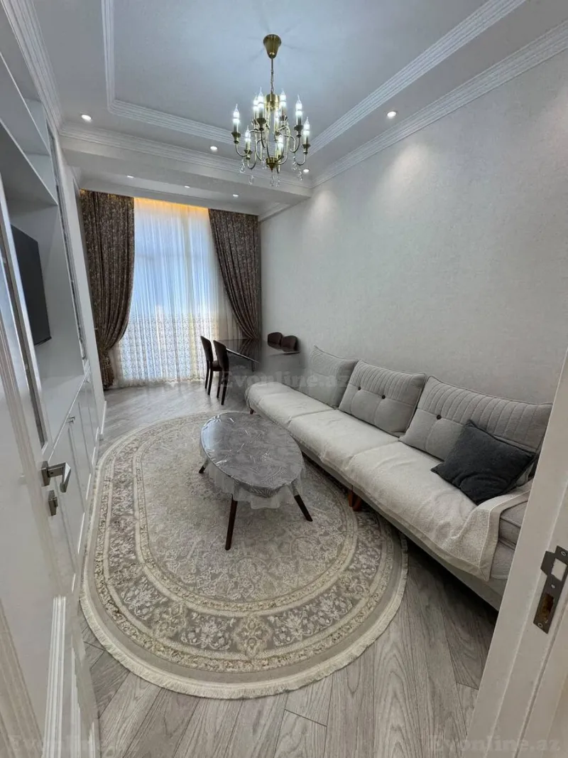 Kirayə verilir 2 otaqlı Mənzil Yeni tikili 55 m² Nəriman Nərimanov m. - şəkil 2